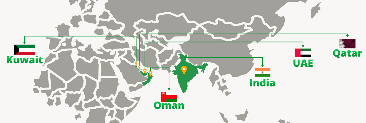 PMP Global Presence Map