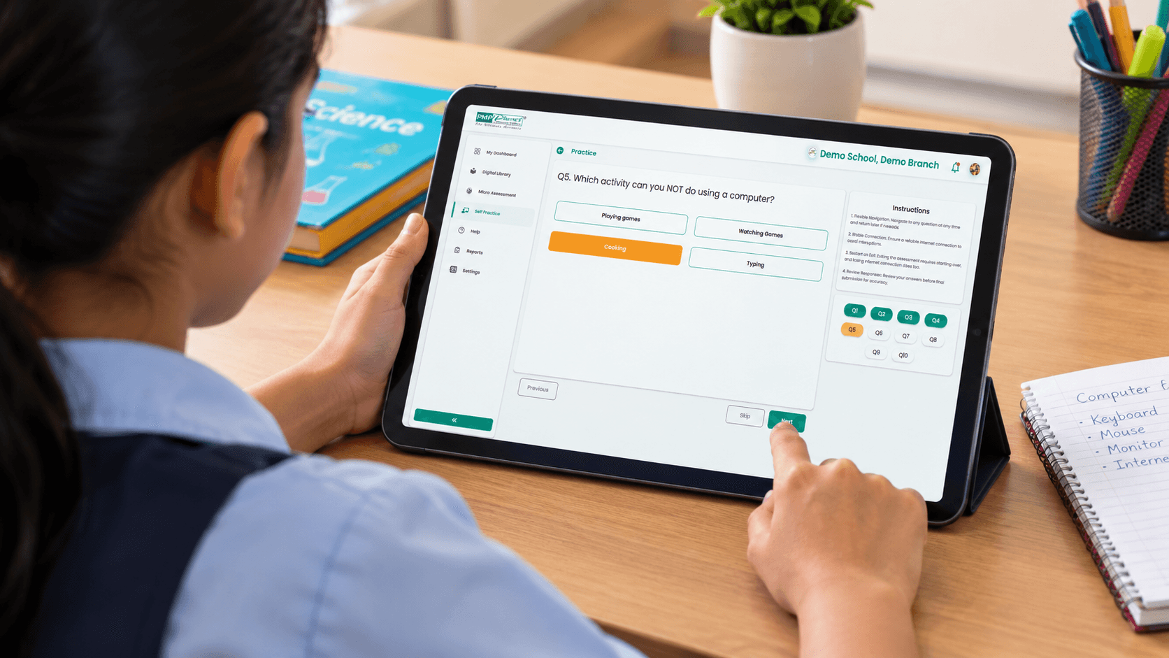 Reports, analytics & self-assessment performance rings